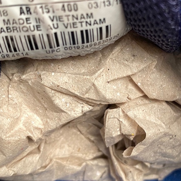 Nike Flex Contact 3 blue athletic sneakers 5.5Y - Picture 4 of 6